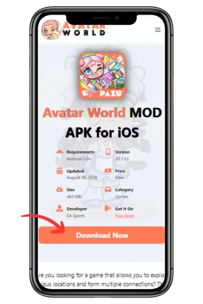 Avatar World for iOS Download